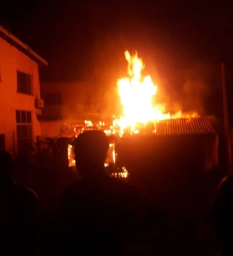 Breaking: Fire Outbreak At Lagos Airport Hotel